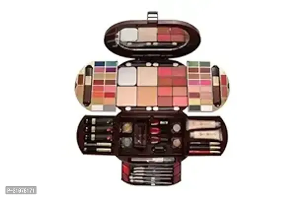 Professional Makeup Kit 2010 With 34 Colors Eyeshadows, Blush, Foundation, Highlighter, Lipstick etc-thumb2