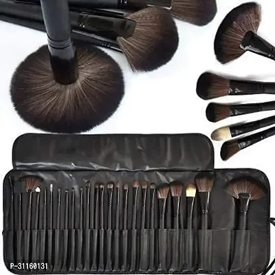 24 Piece Makeup Brush Set-thumb0