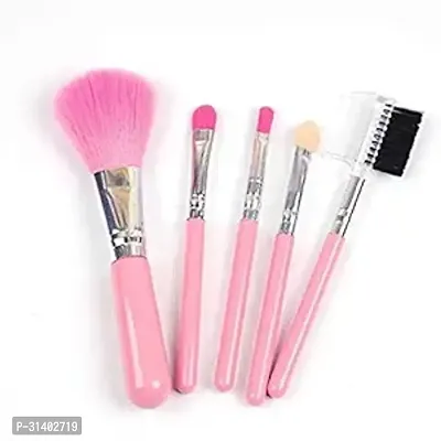 Makeup Brush Applicator Set of 5 Box with Mirror