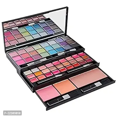 Sassy All-in-One Makeup Kit Makeup Set with Cosmetics Mirror, Makeup Applicators, 24 Eye Shadows Colors, 18 Lipstick Lip Glosses, 2 Blushes, and 1 Bronzer - Premium Giftable Packaging