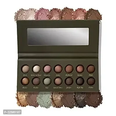 Eyeshadow Palette | 14 Pigmented Eyeshadows Natural Look