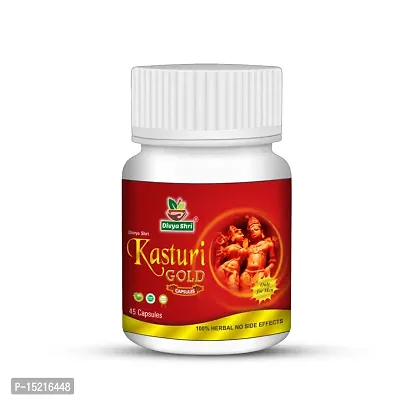 Divya Shri Kasturi Gold Ayurvedic Capsule and Lotion for Men Stamina, Strength  Vitality-thumb4