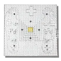 Divya Shri Acupressure Health Care Square Plastic Mat Magnetic Pyramid System Stress Reliever Plate for Activate Body Accupressure Points Through Feet-thumb3