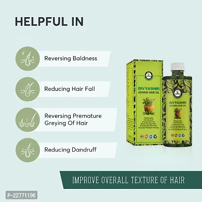 Adivasi Herbal Hair Oil Made by Pure Adivasi Ayurvedic Herbs (500ML)-thumb5