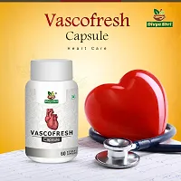 Divya Shri Vascofresh Capsules | Heart Care | Supports Heart Health | Ayurvedic  Herbal Product | No Added Flavour or Colour Pack of 1 (60 Capsules)-thumb2