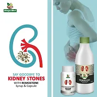 Divya Shri Ayurvedic Remostone Syrup For Detoxification Of Kidney | Kidney Supplement | Syrup For Strong Urinary System | Dissolve and Breakdown Syrup - Pack Of 1 (500ml)-thumb1