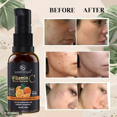 GlowOcean Vitamin C Face Serum  Skin Clearing  Skin Repair Face Serum-thumb0