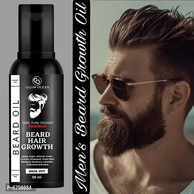 Extra Powerful Glowocean Beard Hair Growth oil