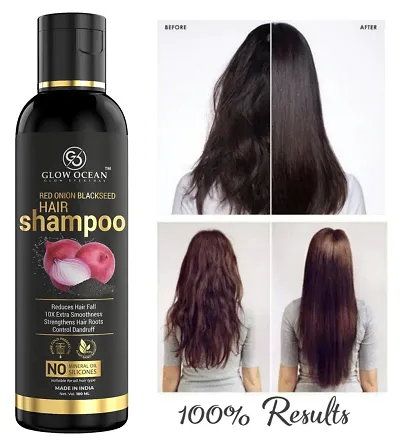 Onion Hair Shampoo For Long, Strong And Shiny Hair