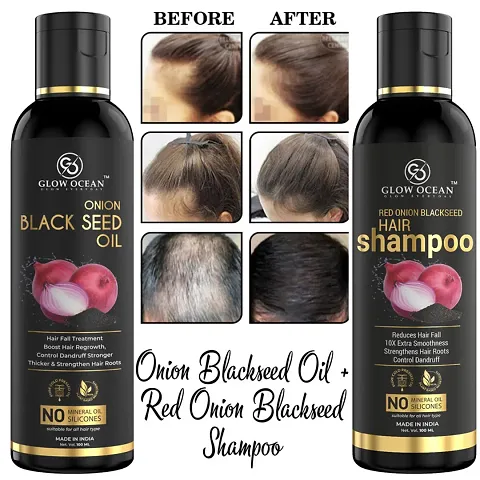 Glow Ocean Onion Hair Oil Shampoo