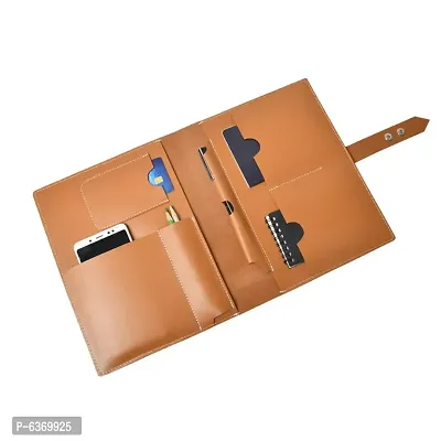 AQUADOR tan colored mini small gadgets bag