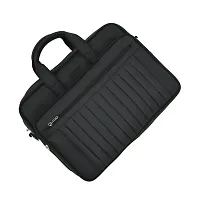 AQUADOR laptop cum messenger bag with black faux vegan leather-thumb4