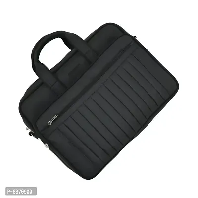 AQUADOR laptop cum messenger bag with black faux vegan leather-thumb5