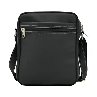 AQUADOR Messenger bag with black faux vegan leather-thumb2