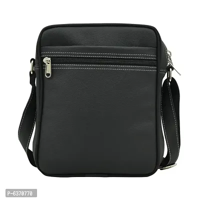 AQUADOR Messenger bag with black faux vegan leather-thumb3