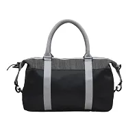 AQUADOR Duffle bag with black and Grey PU leather-thumb1
