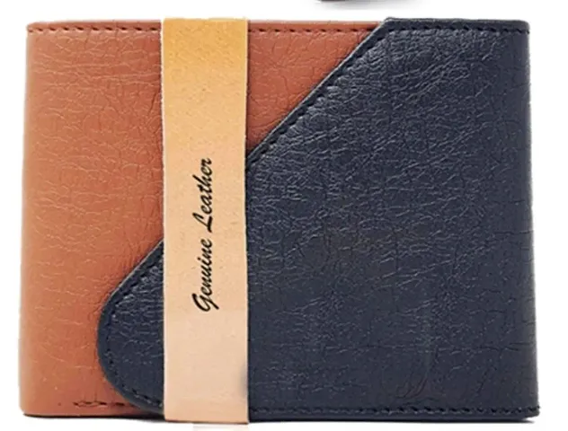 Classy PU Solid Wallets for Men