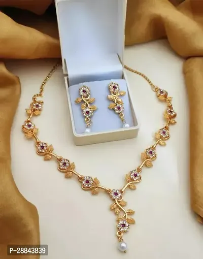 Fancy Alloy Jewellery Set For Women-thumb0