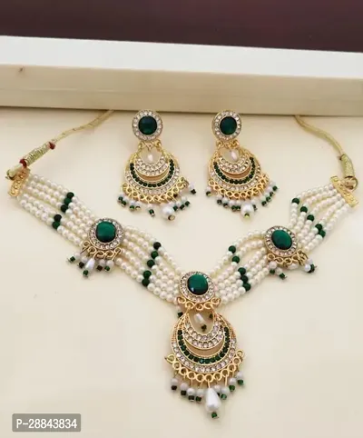 Fancy Alloy Jewellery Set For Women-thumb0