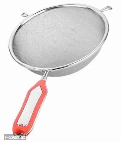 Premium Quality New Trend Stainless Steel Soup And Juice Chalni - Strainers For Multipurpose Pack Of 1-thumb0