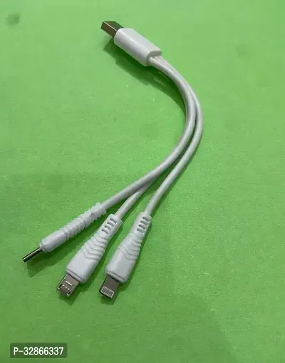 New power bank cables with 3-pin Micro Type-C and iPhone.