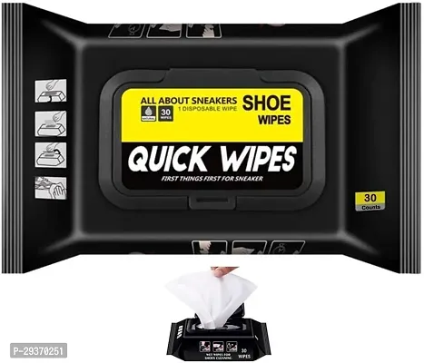 Shoe Wipes Sneaker Wipes (1 Pack of 80 Pcs) Instant Sneaker Cleaner Shoe Cleaning Wipes Sneaker Wipes for Shoes Quick Remove Dirt Stain Shoe Cleaner Wipes Shoe Wipes for Sneakers Cleaning Kit-thumb0