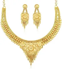 Jewellery Alloy Gold Plated Gold Jewellery Set Pack Of 1-thumb2