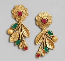 JEWELLERY Alloy Gold plated Gold Multicolor Jewellery Set Pack of 1-thumb2