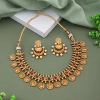 Jewellery Brass Alloy Gold Plated Brass Gold Jewellery Set Pack Of 1-thumb2