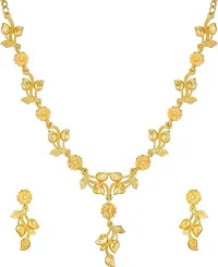 Jewellery Alloy Gold Plated Gold Jewellery Set Pack Of 1-thumb2