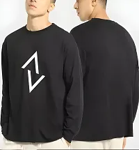OverSized Tshirt For Mens  Front Print Full Sleeve-thumb1