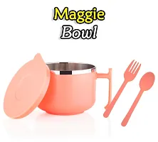 MAGGIE BOWL WITH LID AND HANDLE, SOUP BOWLS(Green)-thumb2