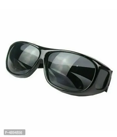HD Vision Wraparounds sunglasses Black-thumb0