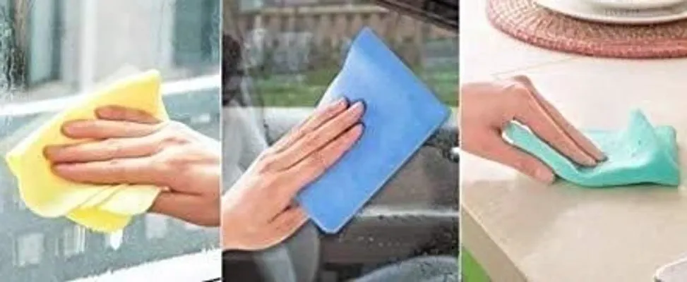 H'ENT Pack of 4 Towel-Magic Towel Reusable Absorbent Water for Kitchen Cleaning Car Cleaning