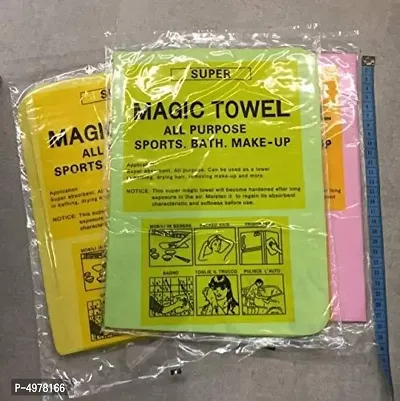 Pack of 3 Towel-Magic Towel Reusable Absorbent Water for Kitchen Cleaning Car Cleaning