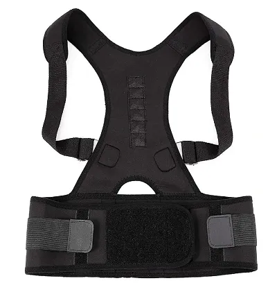 Posture brace works by training your muscles and spine, reducing back pain. Just 2 hours everyday, can make your posture straight  upright and will improve self-confidence. Our back || Pack of 1 ||
