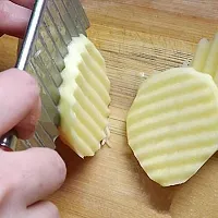 Pack of 1 ZIG ZAG Potato French Fry Cutter-thumb2