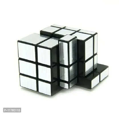 HENT  BUY 1 GET 1 FREE Silver Mirror Cube 3x3 High Speed Cube-thumb2