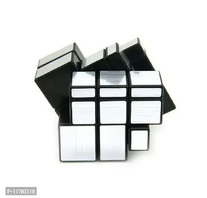 HENT  BUY 1 GET 1 FREE Silver Mirror Cube 3x3 High Speed Cube-thumb3