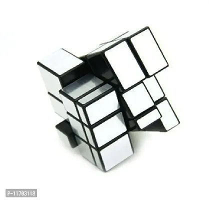 HENT  BUY 1 GET 1 FREE Silver Mirror Cube 3x3 High Speed Cube-thumb4