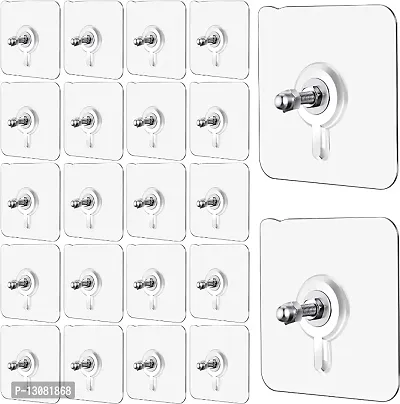 HENT ( pack of 90pcs ) NEW No Drilling Installation Hanging, Waterproof Screws Wall Hook-thumb0