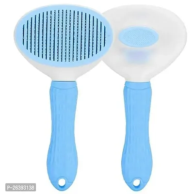 JARIWAAH Pet Groong Brush Dogs Brush Cat Brush Dog Slicker Brush Self Cleaning Brush Pet and Cat Gently Removes Loose Hair