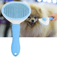 JARIWAAH Pet Groong Brush Dogs Brush Cat Brush Dog Slicker Brush Self Cleaning Brush Pet and Cat Gently Removes Loose Hair-thumb4