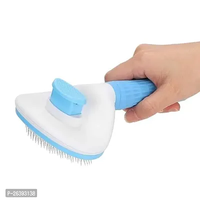 JARIWAAH Pet Groong Brush Dogs Brush Cat Brush Dog Slicker Brush Self Cleaning Brush Pet and Cat Gently Removes Loose Hair-thumb3