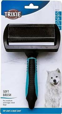 JARIWAAH elf-Cleaning Slicker Brush + 2 Free Bonuses | 7.5 Steel Comb + Pet Nail Clippers |Grooming Supplies Great for All Breeds  Hair Types-thumb2