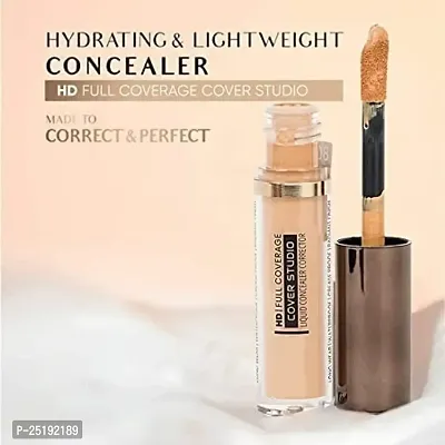 HD Full Coverage Liquid Concealer/corrector| Liquid Light weight Concealer (10gm) Warm Nude (Sun Beige)-thumb4