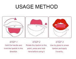 Lip Shape Matte Lipstick | Long Lasting Lipstick| Waterproof Lipstick | Lipcolor Lip Moisturizer (Maroon  Nude, 2)-thumb1