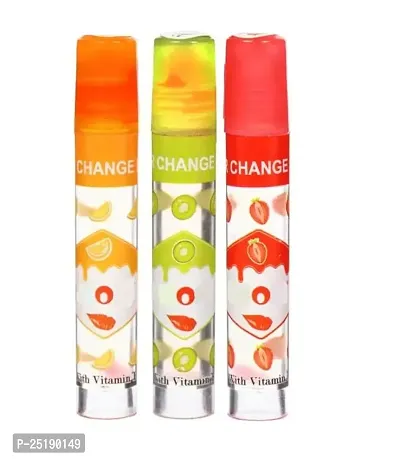 Lip Oil Colour Change- Lip Gloss 3 Flavoured-thumb0