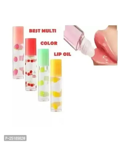 Moisturizing Color Changing Liquid Lipsticks Transparent Lip Oil | Lip Balm (Multi, 4)-thumb2