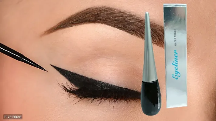 Waterproof Makeup Liquid Eyeliner Black (9ml)-thumb5